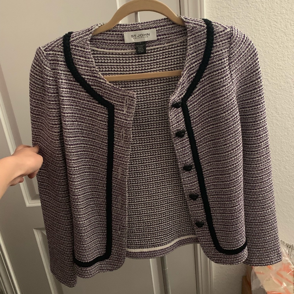 St. John collection tweed jacket/blazer